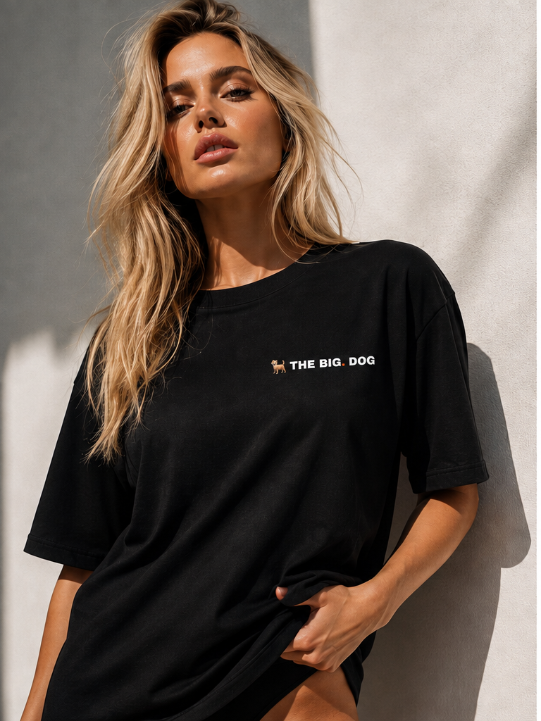 THE BIG. DOG T-SHIRT lifestyle product photo